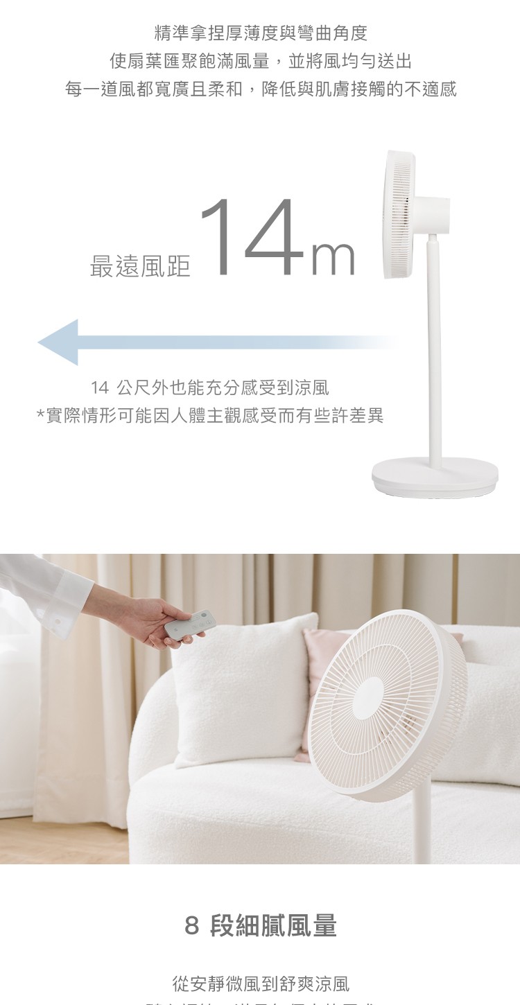 12吋 DC自然風扇