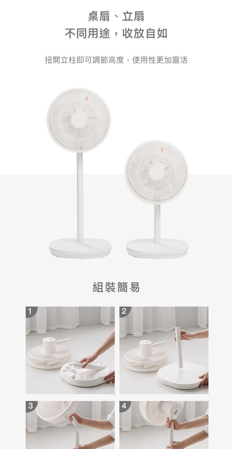 12吋 DC自然風扇