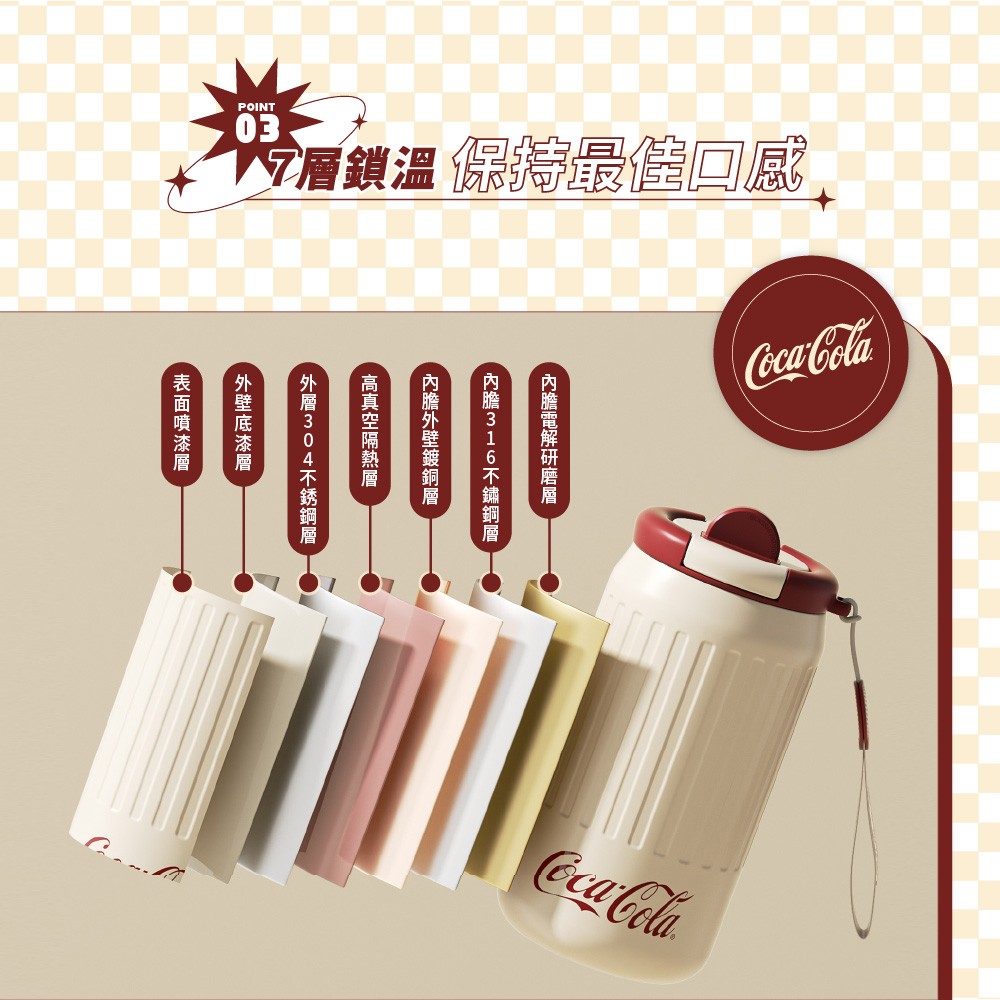 可口可樂保溫杯(限量14名)