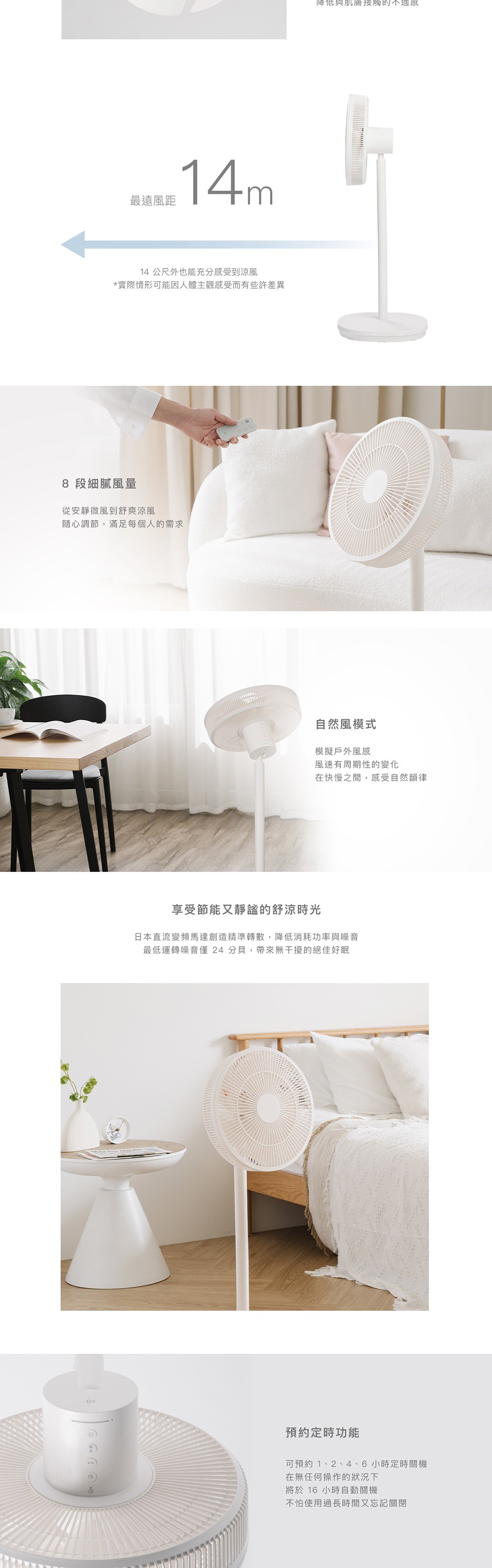 【AA級福利品】XQS-J640 12吋 DC自然風扇