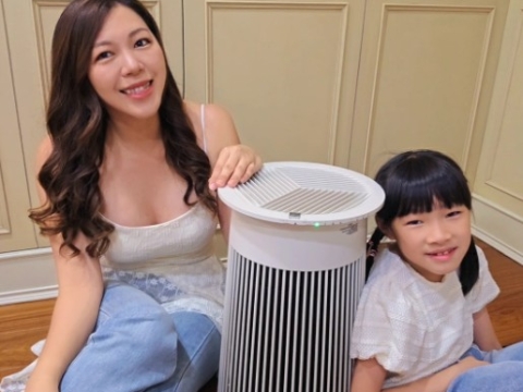 〔親子KOL〕阿啾 Alison 真情分享開箱 【正負零±0 XQH-K031 空氣清淨機】